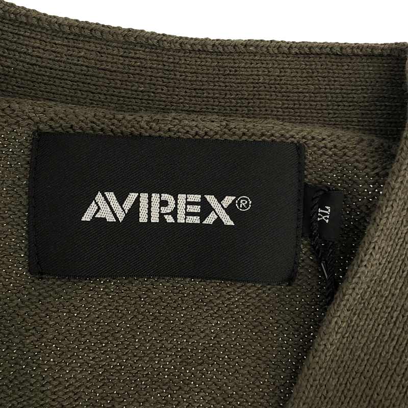 AVIREX / アヴィレックス COTTON COMMAND CARDIGAN / コットン コマンド カーディガン