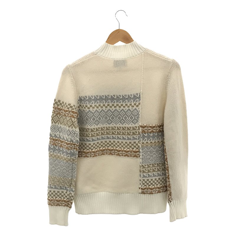 3.1 Phillip Lim / スリーワンフィリップリム Fair Isle Patchwork Turtleneck ニット