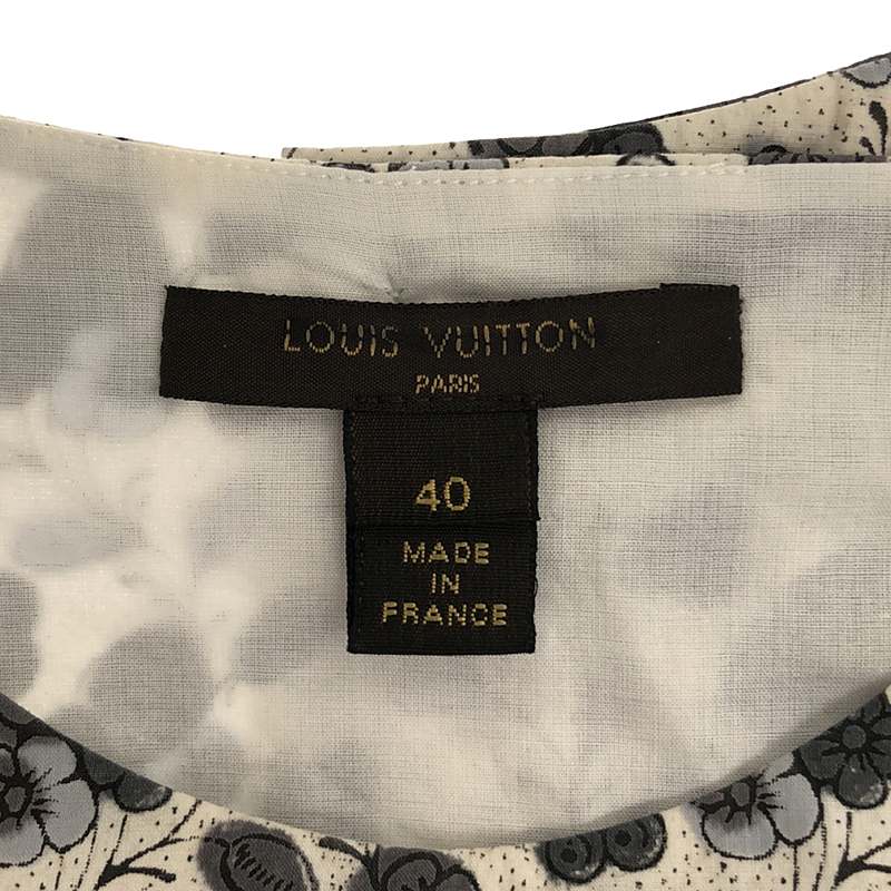 Louis Vuitton / ルイヴィトン コットン 花柄 プルオーバーブラウス