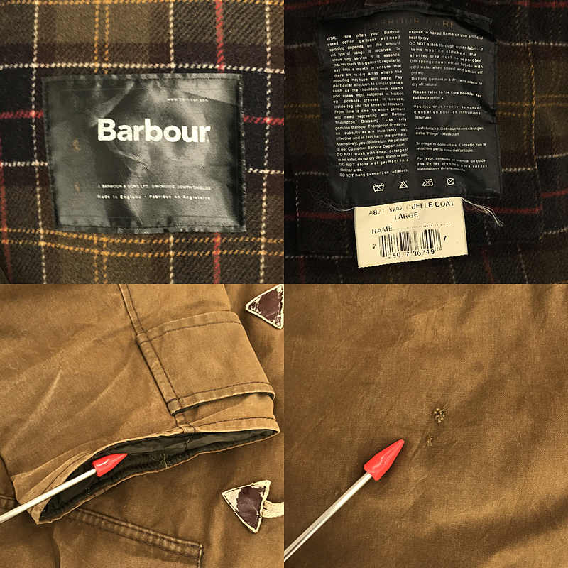 Barbour / バブアー 00s A871 WAX DUFFLE COAT ワックス ダッフルコート