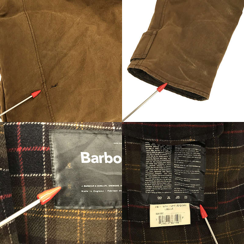 Barbour / バブアー 00s A871 WAX DUFFLE COAT ワックス ダッフルコート