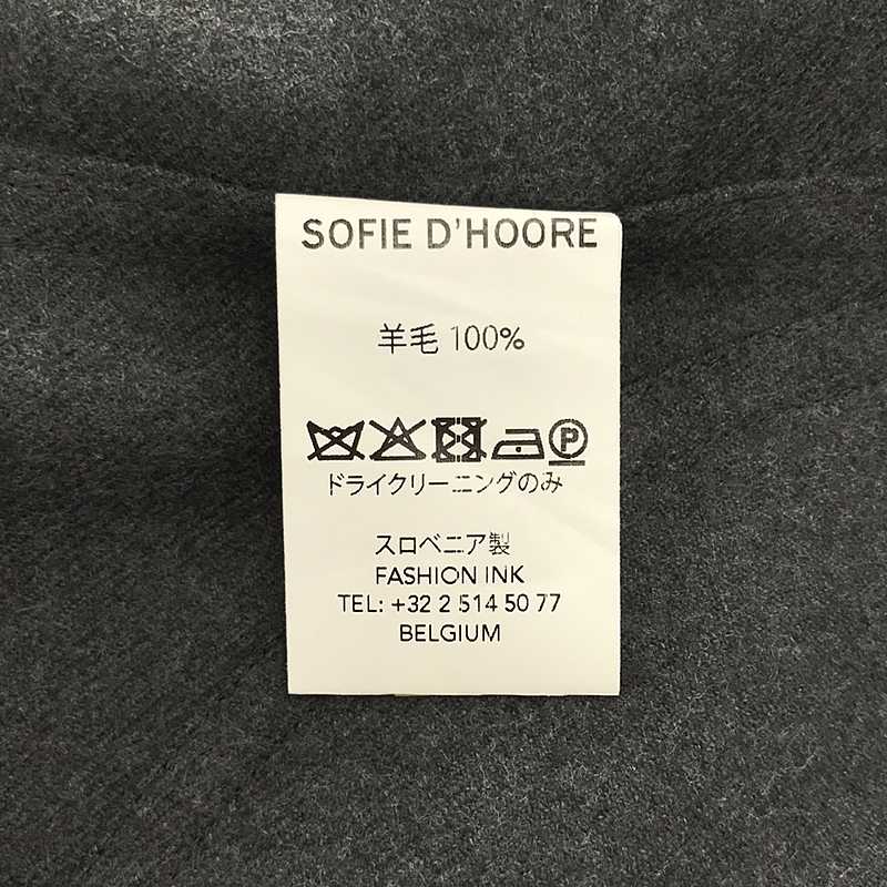 SOFIE D'HOORE / ソフィードール ウール イージーパンツ