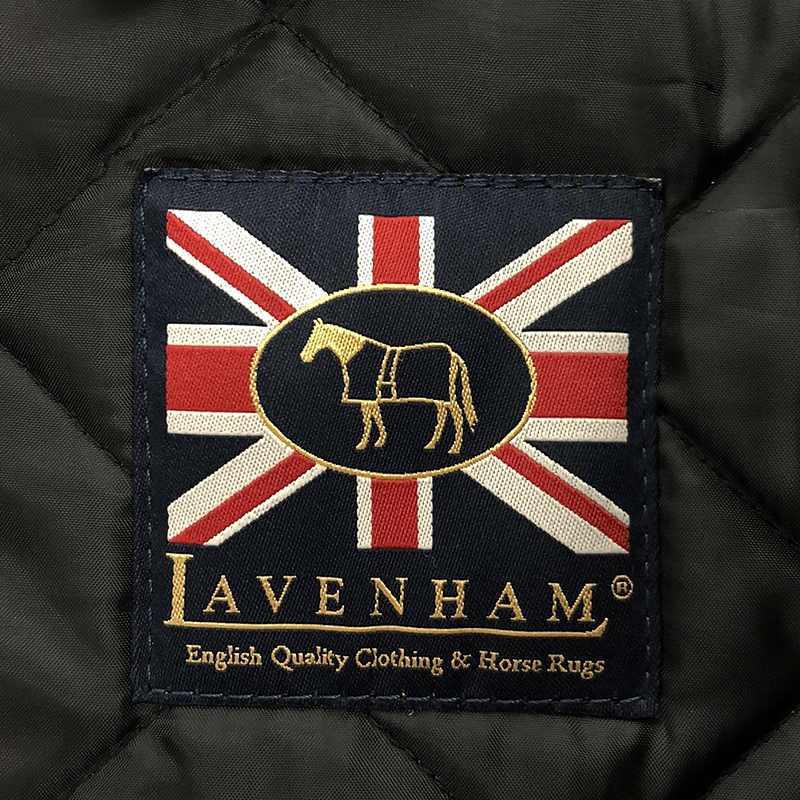 LAVENHAM / ラベンハム フーデッド キルティングジャケット