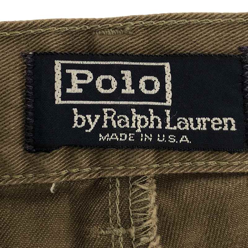 POLO RALPH LAUREN / ポロラルフローレン 90s ヴィンテージ USA製 タック チノパンツ