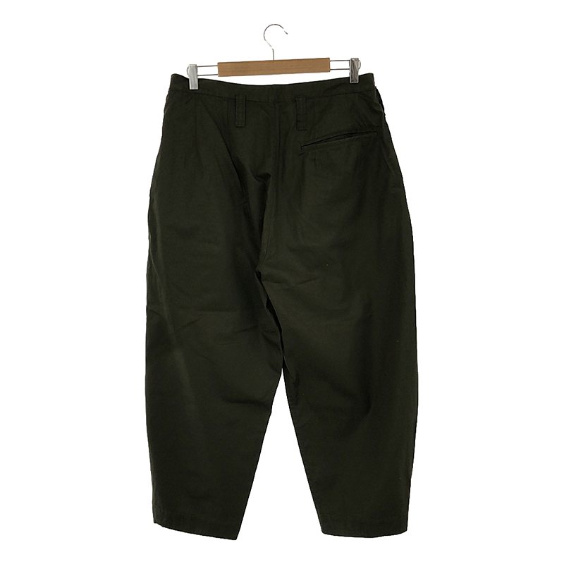 PORTER CLASSIC / ポータークラシック WEATHER BEBOP PANTS / タック ワイド ウェザービバップパンツ