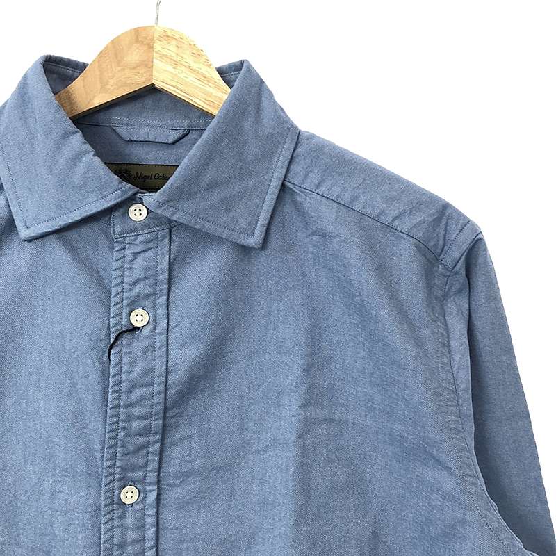 ​NIGEL CABOURN / ナイジェルケーボン BRITISH OFFICERS SHIRT ブリティッシュ オフィサーシャツ