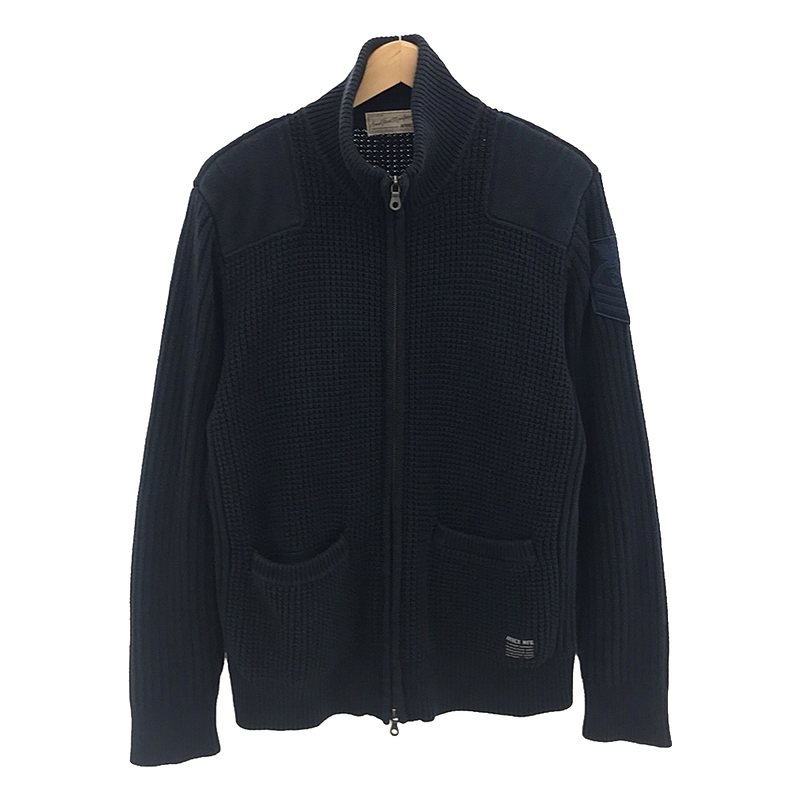 ACID WASH U.S.N. COMMAND KNIT CARDIGAN / アシッドウォッシュ コマンドニットカーディガン