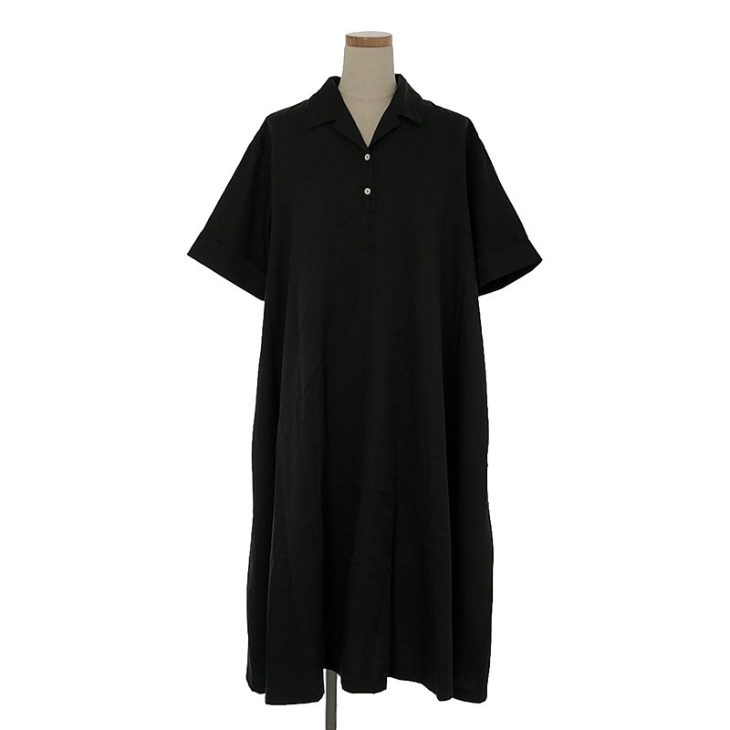 【THE DRESS #09】open collar dress / オープンカラードレス ワンピース