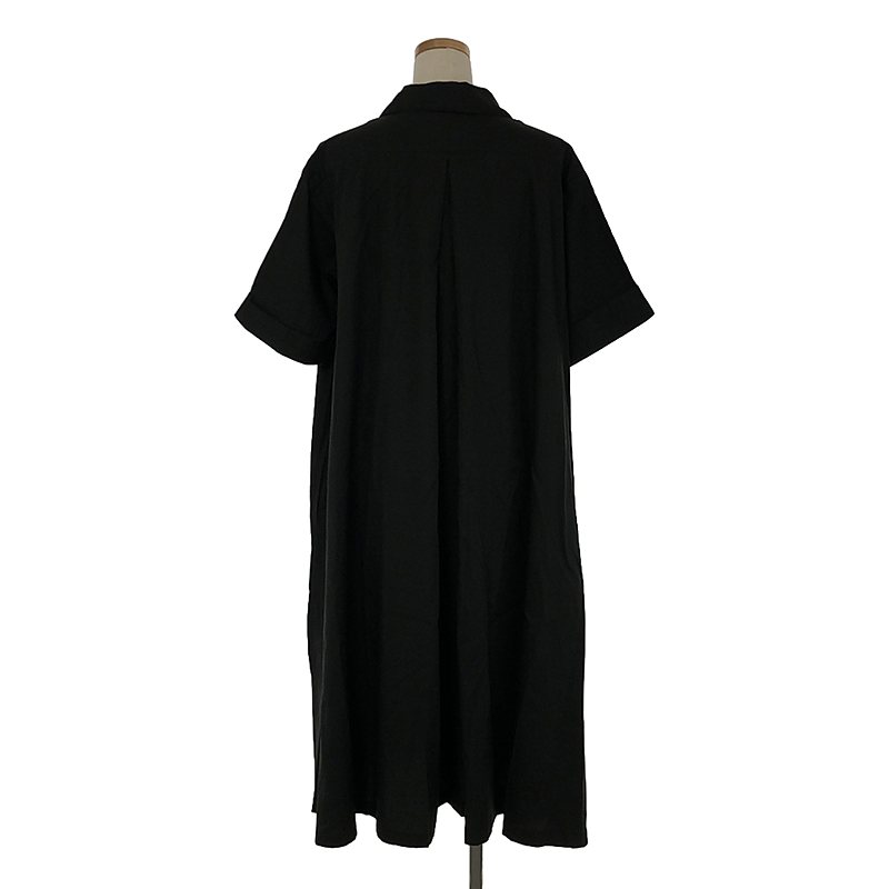 ワンピース foufou THE DRESS 09 open collar dress THE DRESS #09】open collar dress / オープンカラードレス
