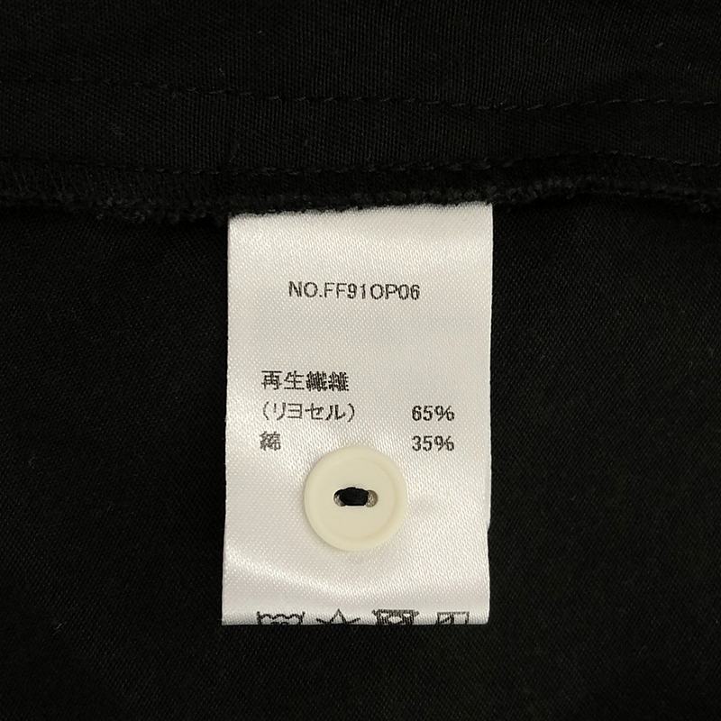 foufou / フーフー 【THE DRESS #09】open collar dress / オープンカラードレス ワンピース