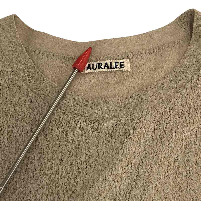 AURALEE / オーラリー HARD TWIST AMUNZEN DOUBLE CLOTH TEE Tシャツ