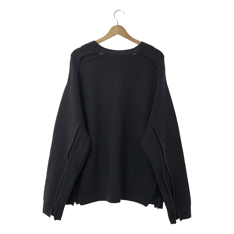 YOKE / ヨーク BROKEN CREWNECK SWEATER