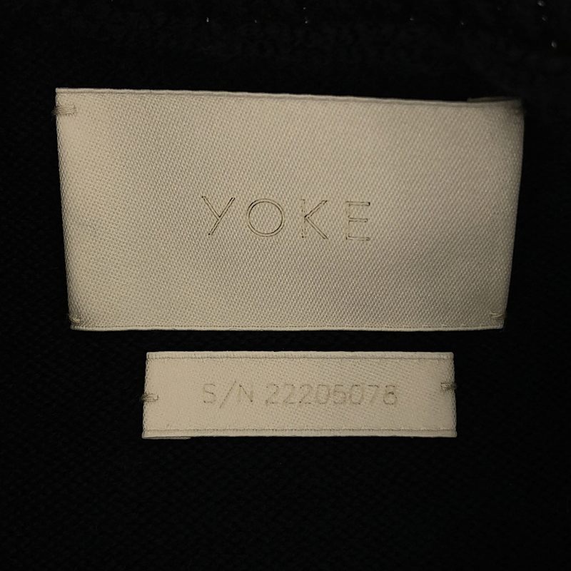 YOKE / ヨーク BROKEN CREWNECK SWEATER