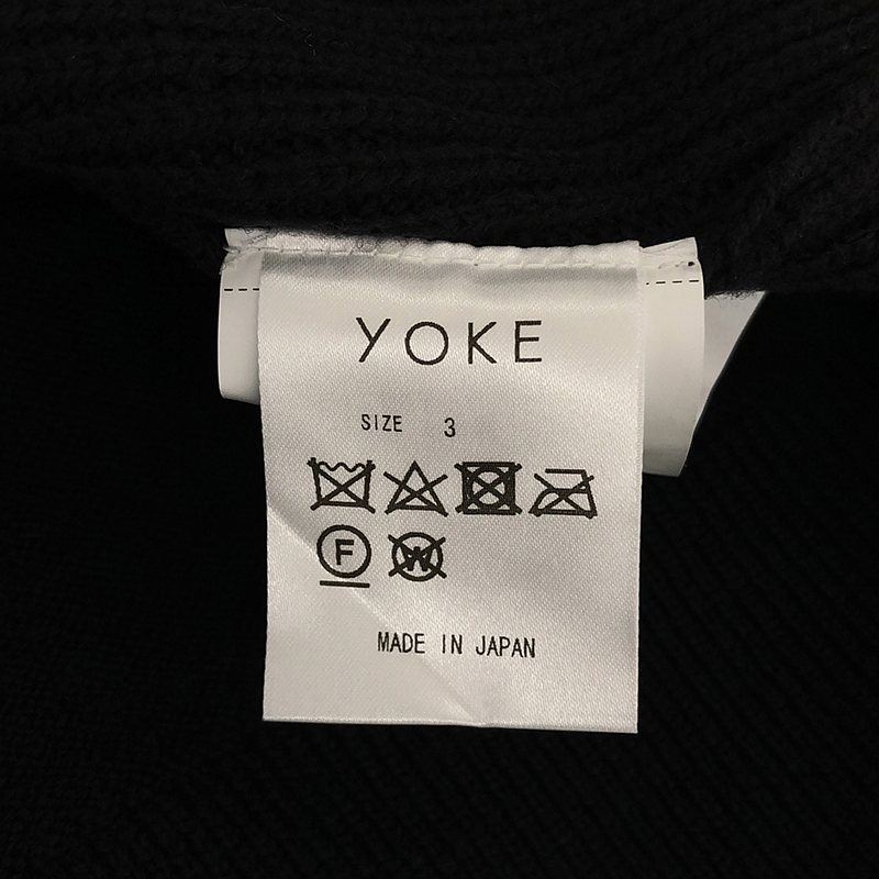 YOKE / ヨーク BROKEN CREWNECK SWEATER