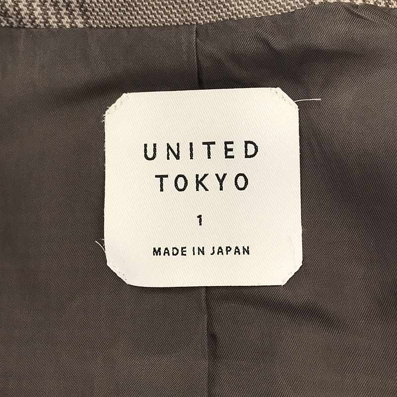 UNITED TOKYO / ユナイテッドトウキョウ グレンチェック ダブルジャケット
