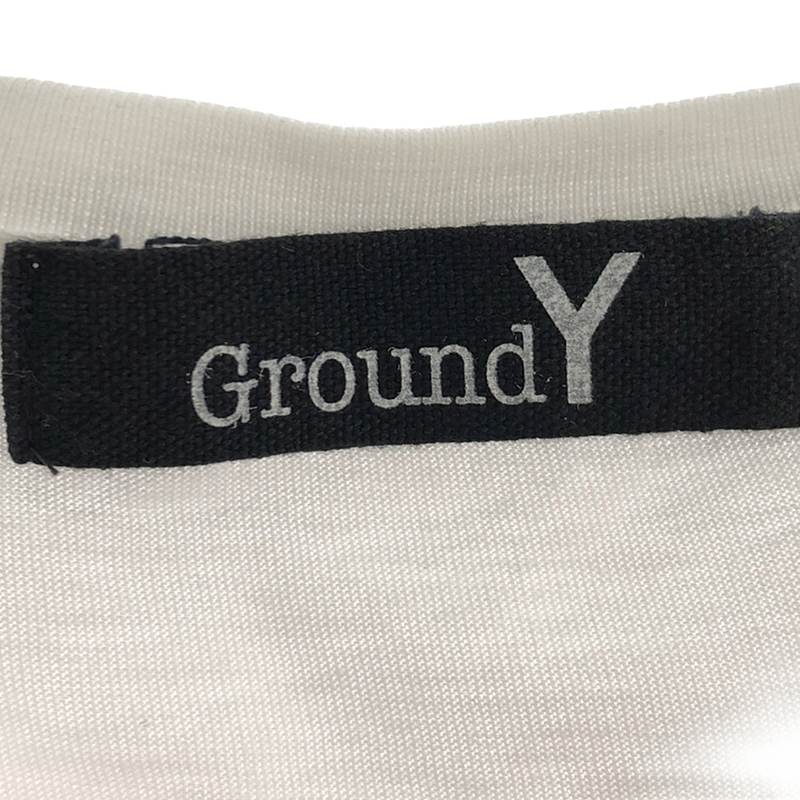 Ground Y / グラウンドワイ コットン ロゴTシャツ