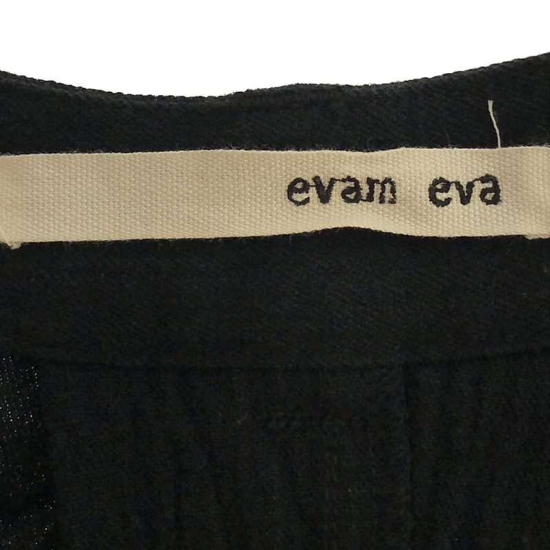 evam eva / エヴァムエヴァ twill voile culotte pants ワイドパンツ