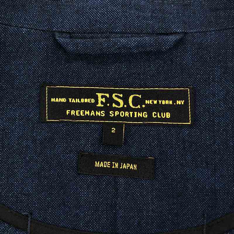 FREEMANS SPORTING CLUB / フリーマンズスポーティングクラブ コットン リネン 2B テーラードジャケット