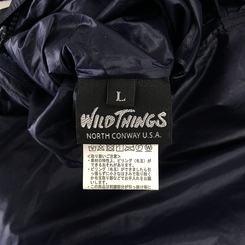 WILD THINGS / ワイルドシングス POLARTEC REVERSIBLE ポーラテック リバーシブル プルオーバー フリースジャケット