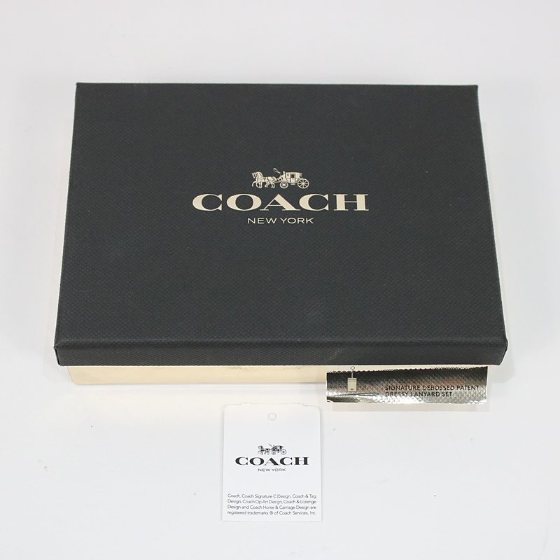 COACH / コーチ シグネチャーチェーンパスケース