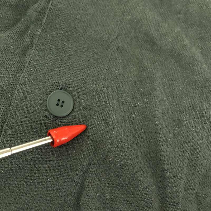 ATON / エイトン RECYCLED FRESCA COTTON Vネックカーディガン