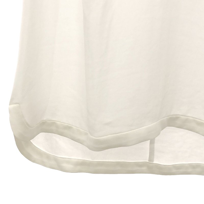 その他 ポリエステル タック ロールアップスリーブ プルオーバー 半袖ブラウス