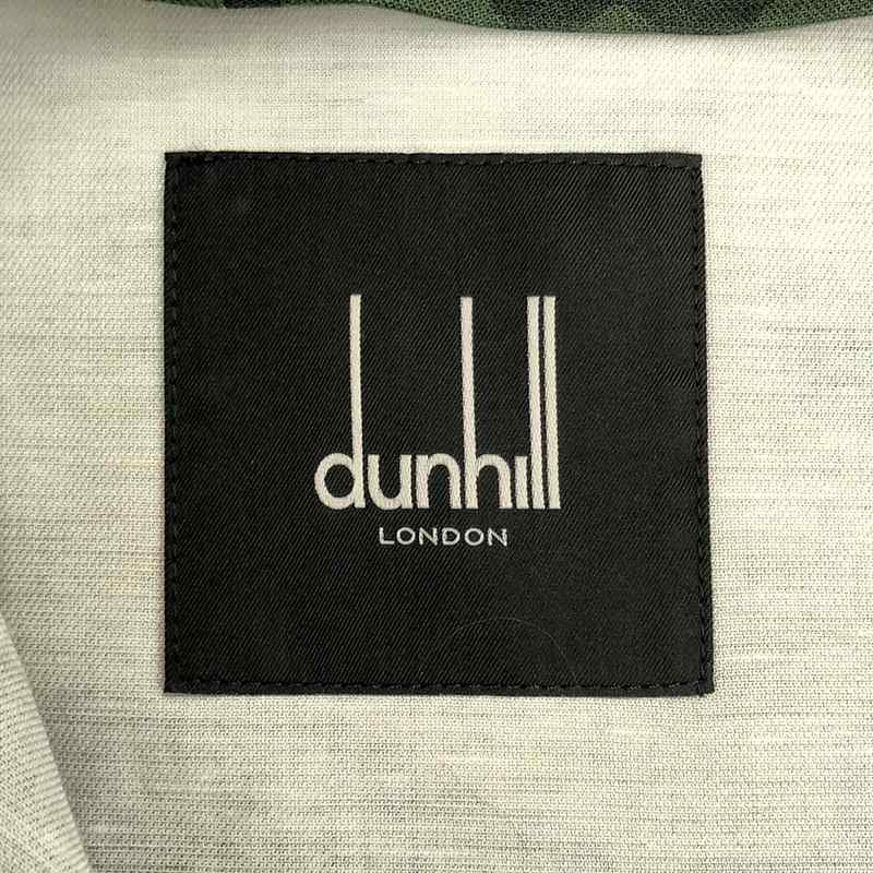 未使用15万 dunhill ダンヒル 迷彩 カモフラ カバーオール L カモフラ 総柄 カバーオール シャツ ジャケット | ブランド古着