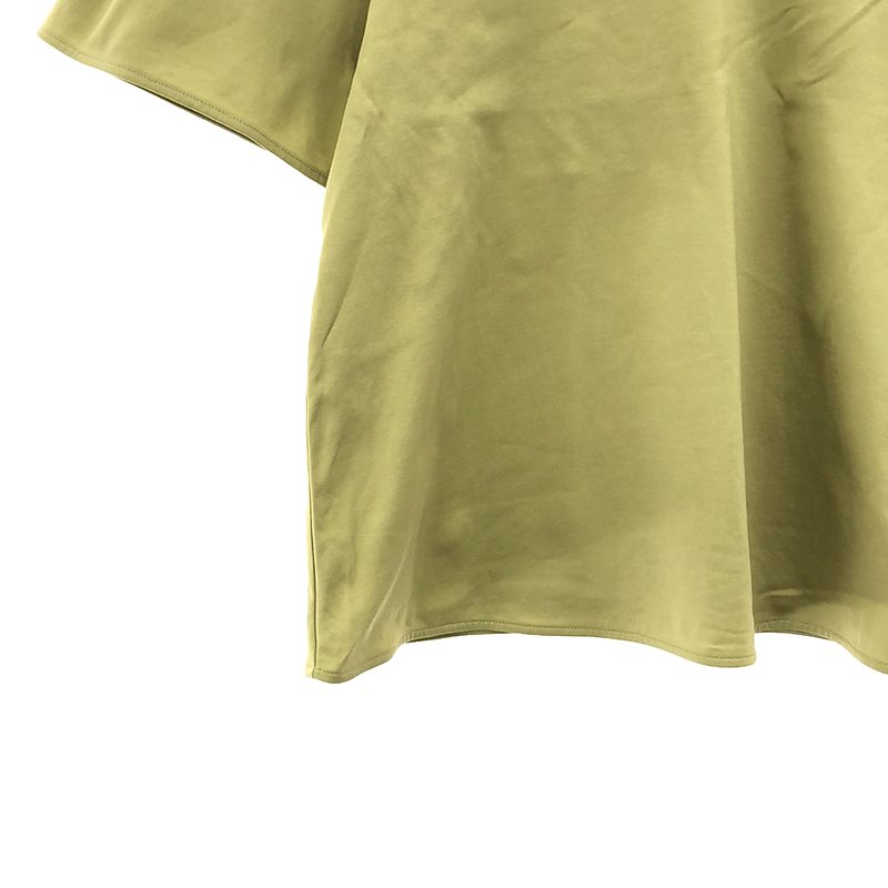 その他 Cotton Interlock Tria インバーテッドプリーツ フレアスリーブTシャツ