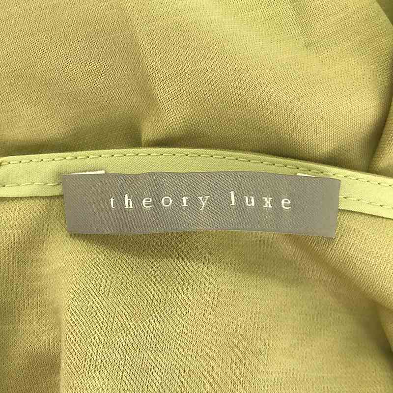 その他 Cotton Interlock Tria インバーテッドプリーツ フレアスリーブTシャツ