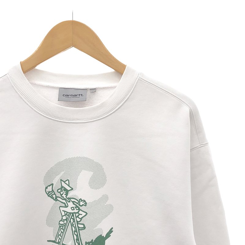 Carhartt WIP / カーハートワークインプログレス LUCKY PAINTER SWEATSHIRT ラッキーペインター プリント クルーネック スウェット