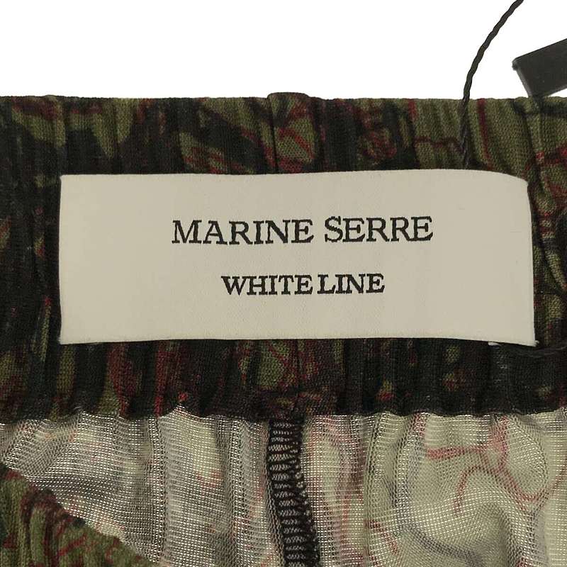 MARINE SERRE / マリーンセル Geotic Trouser 総柄 グラフィックプリント イージーパンツ