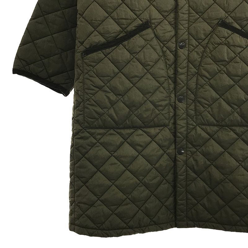 Barbour / バブアー QUILTED NO COLLAR COAT ノーカラー コート