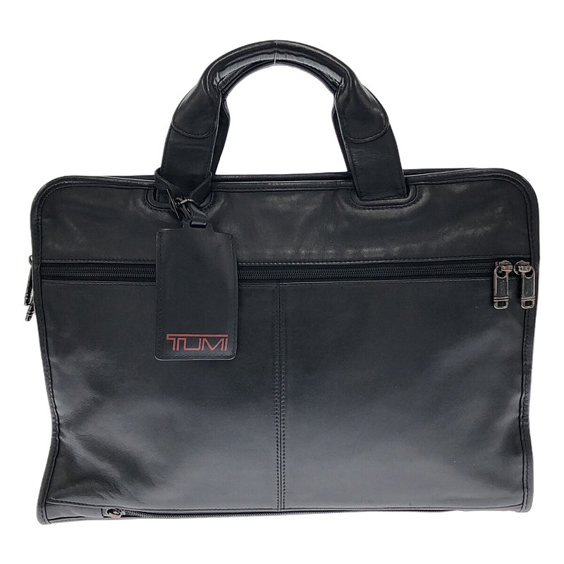 TUMI / トゥミ 96101D4 / 2way ショルダー付き レザー ブリーフケース ビジネスバッグ