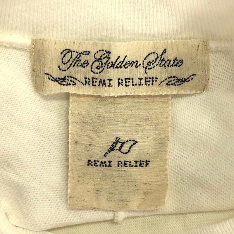 REMI RELIEF / レミレリーフ フットボールTシャツ