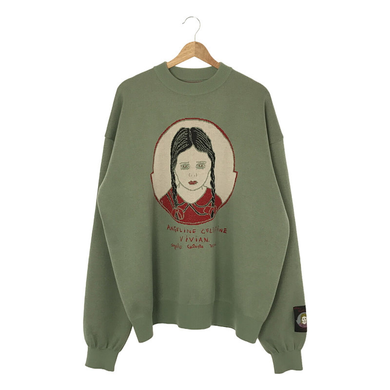 ×Henry Darger Pullover Knit ヘンリーダーガーコラボ ジャガード ニット