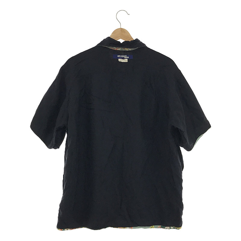 JUNYAWATANABE COMMEdesGARCONS MAN / ジュンヤワタナベマン リバーシブル レーヨン オープンカラー アロハシャツ