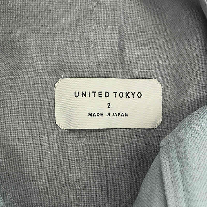UNITED TOKYO / ユナイテッドトウキョウ ライトリネンライクストレートパンツ