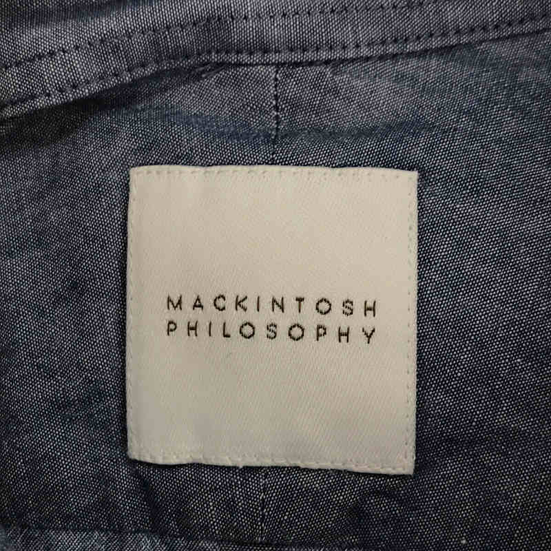 MACKINTOSH PHILOSOPHY / マッキントッシュフィロソフィー コットン ボタンダウンシャツ