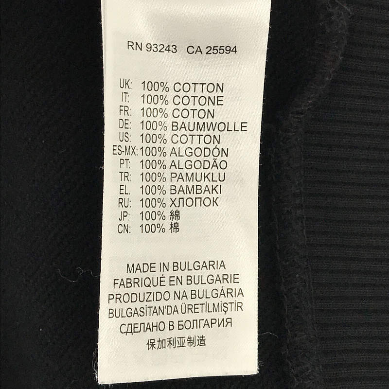 DIESEL / ディーゼル ロゴプリント 有刺鉄線 刺しゅう クルーネック スウェット