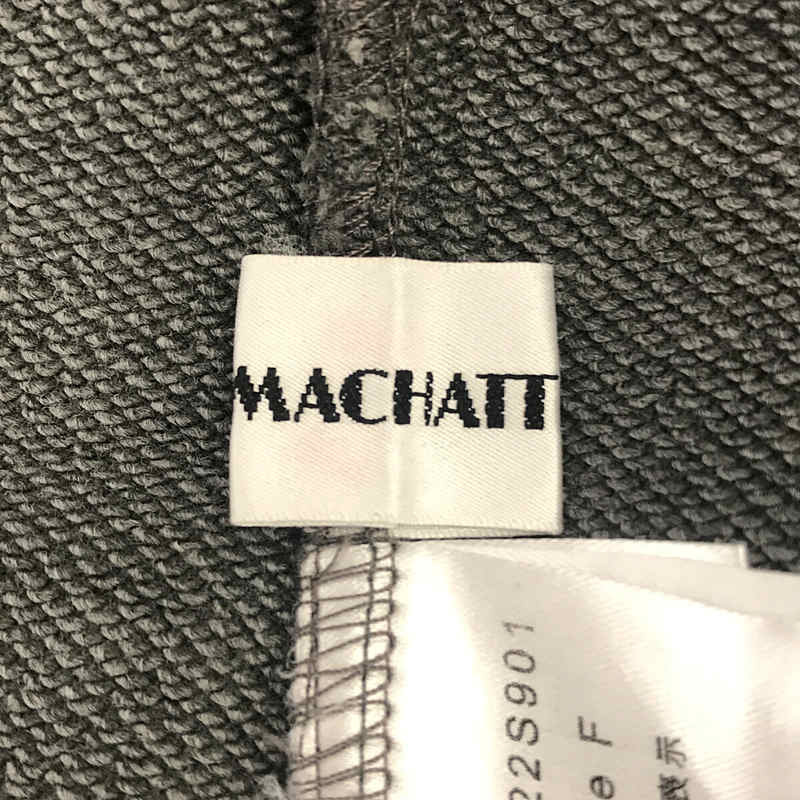 MACHATT / マチャット スウェットオールインワン