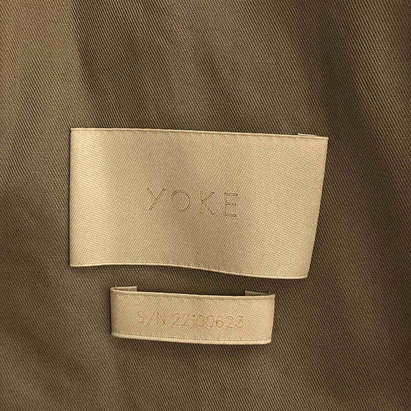 YOKE / ヨーク NYLON COVERED TRENCH COAT ナイロン カバード トレンチコート