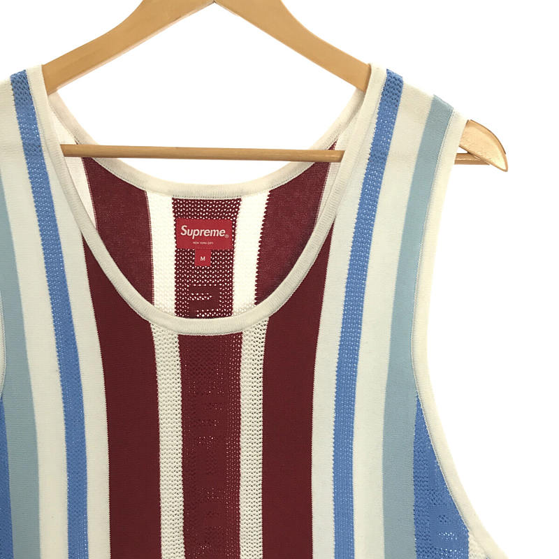 SUPREME / シュプリーム knit stripe tank top / ニット ストライプ タンクトップ