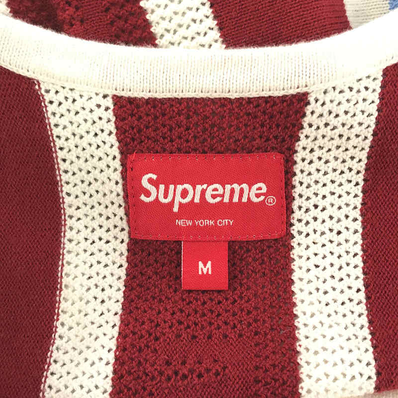 SUPREME / シュプリーム knit stripe tank top / ニット ストライプ タンクトップ