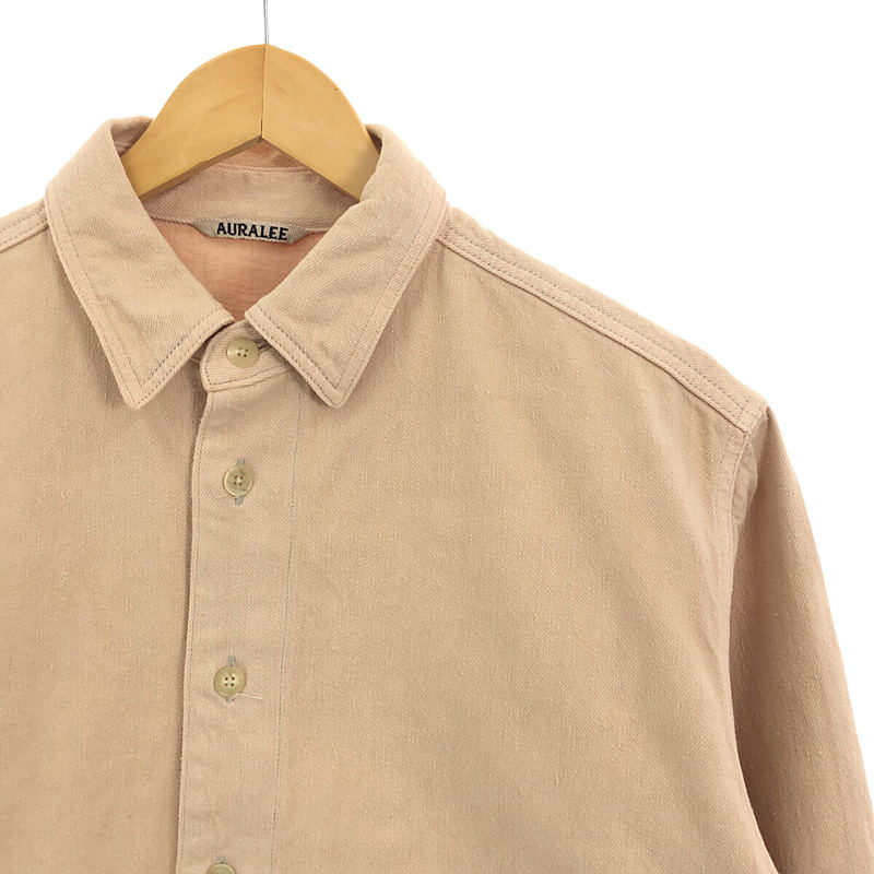 AURALEE / オーラリー BOTANICAL DYED SELVEDGE DENIM SHIRTS  シャツ