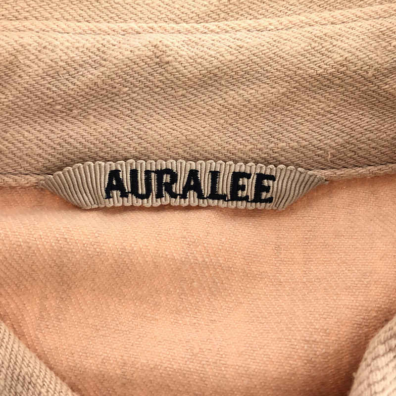 AURALEE / オーラリー BOTANICAL DYED SELVEDGE DENIM SHIRTS  シャツ