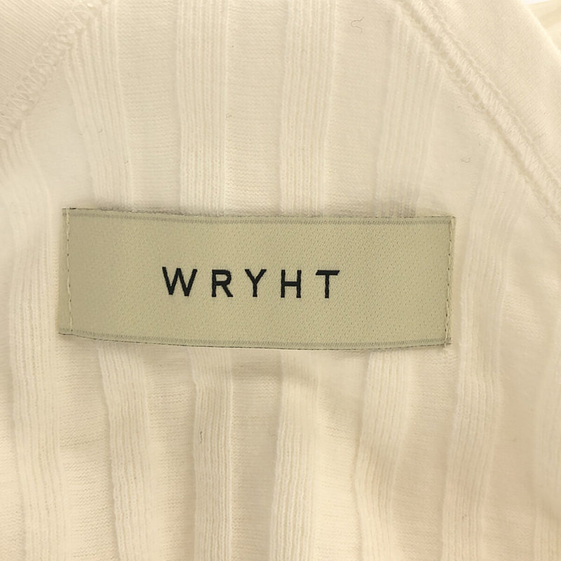 WRYHT / ライト X-BACK RIBBED TANK DRESS / リブ スリット ワンピース