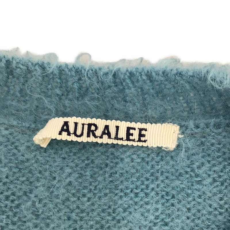 AURALEE / オーラリー BRUSHED SUPER KID MOHAIR KNIT P/O / スパーキッドモヘヤ ニット