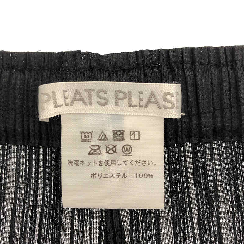 PLEATS PLEASE ISSEY MIYAKE / プリーツプリーズイッセイミヤケ BASICS プリーツ ストレートパンツ