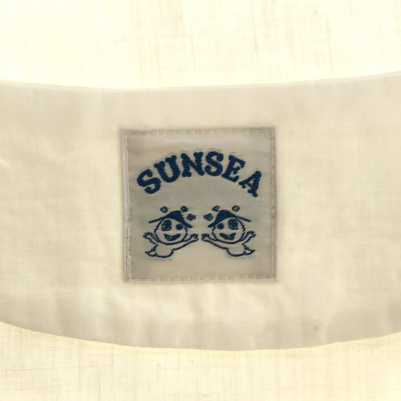 SUN SEA / サンシー リネンプルオーバーロングTシャツ