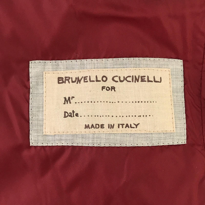 BRUNELLO CUCINELLI / ブルネロクチネリ フルジップ ダウンべスト